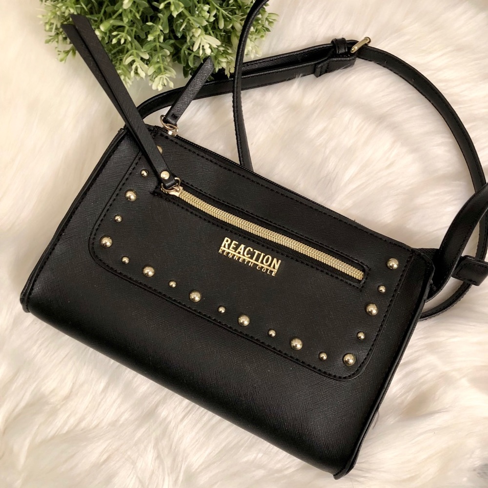 Kenneth Cole Small Crossbody Black Purse